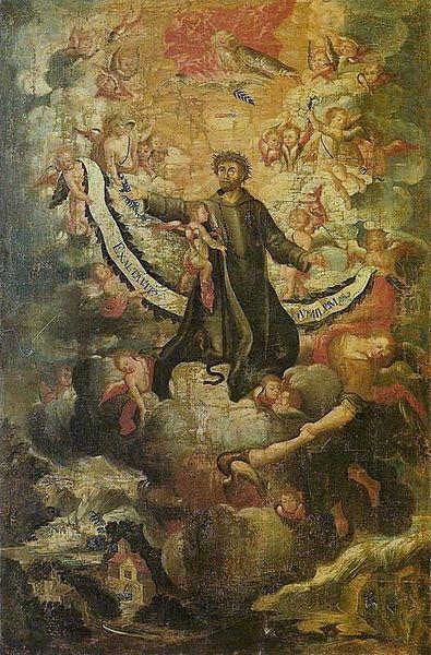 Cuzco School John of God in Glory china oil painting image